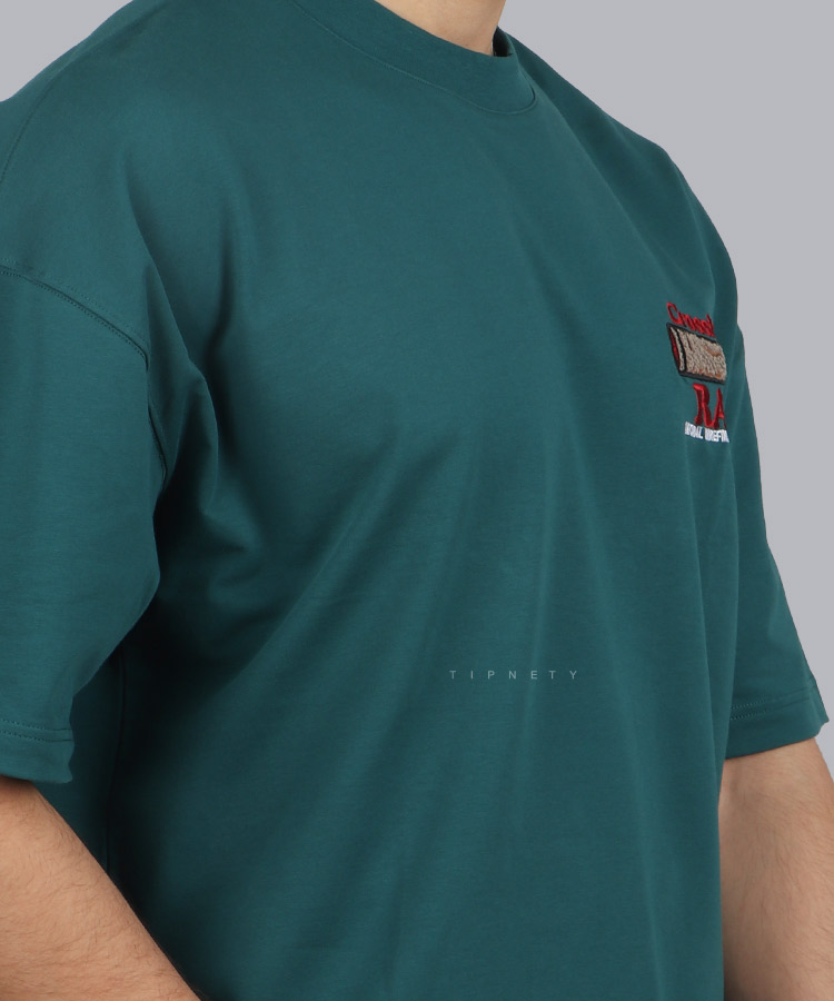                                     کله غازی مشکی تیشرت لش 2025  - تصویر 5