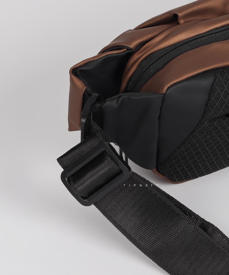                         مشکی طوسی قهوه ای کیف دوشی 1831  - تصویر 7