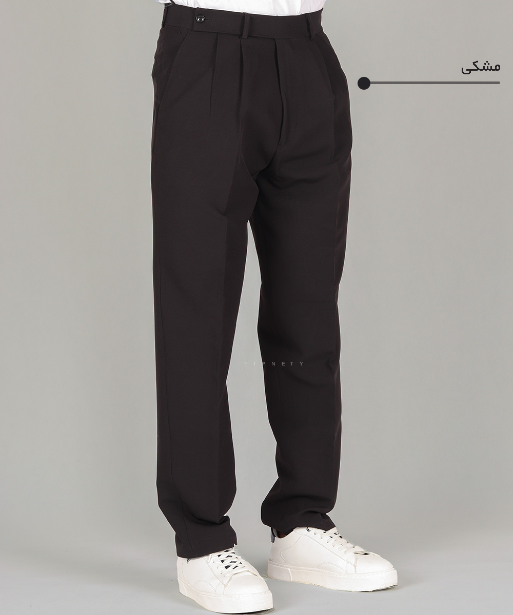                                                                                                                 مشکی کرم استخوانی سبز طوسی شلوار پارچه ای مام استایل 2940  - تصویر 8