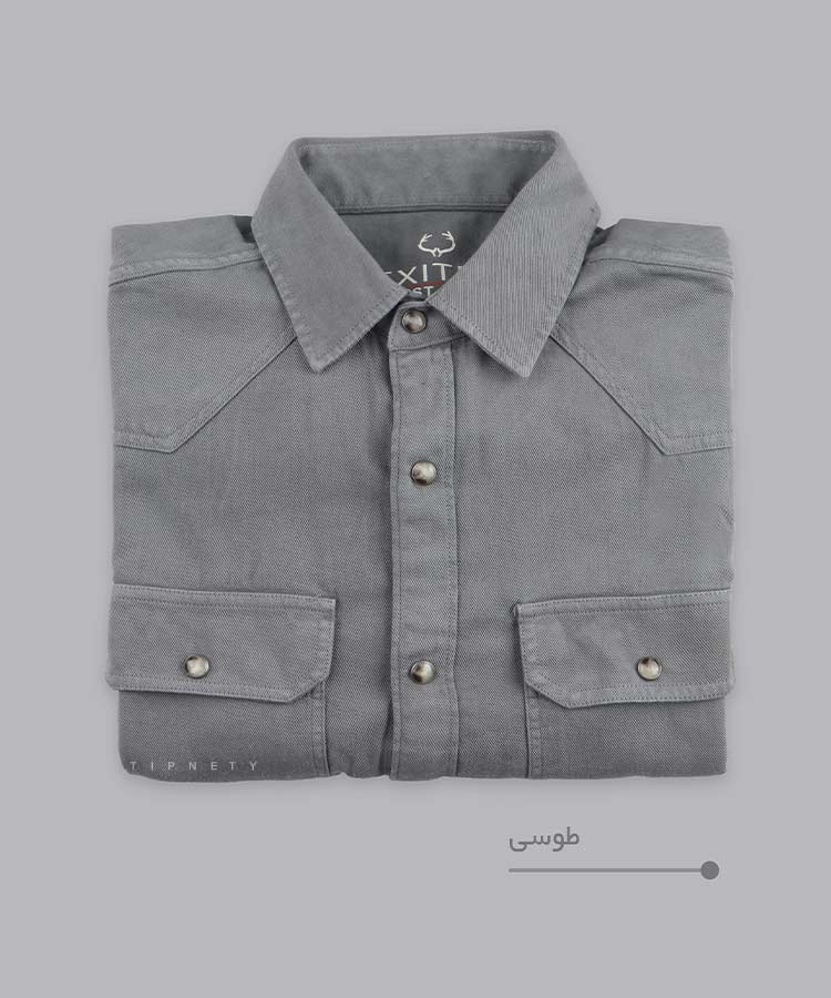                                                                                                                                                                                                                                                                                                                 سورمه ای صدری مشکی زیتونی کرم قهوه ای طوسی پاییزه پیراهن 5243  - تصویر 10