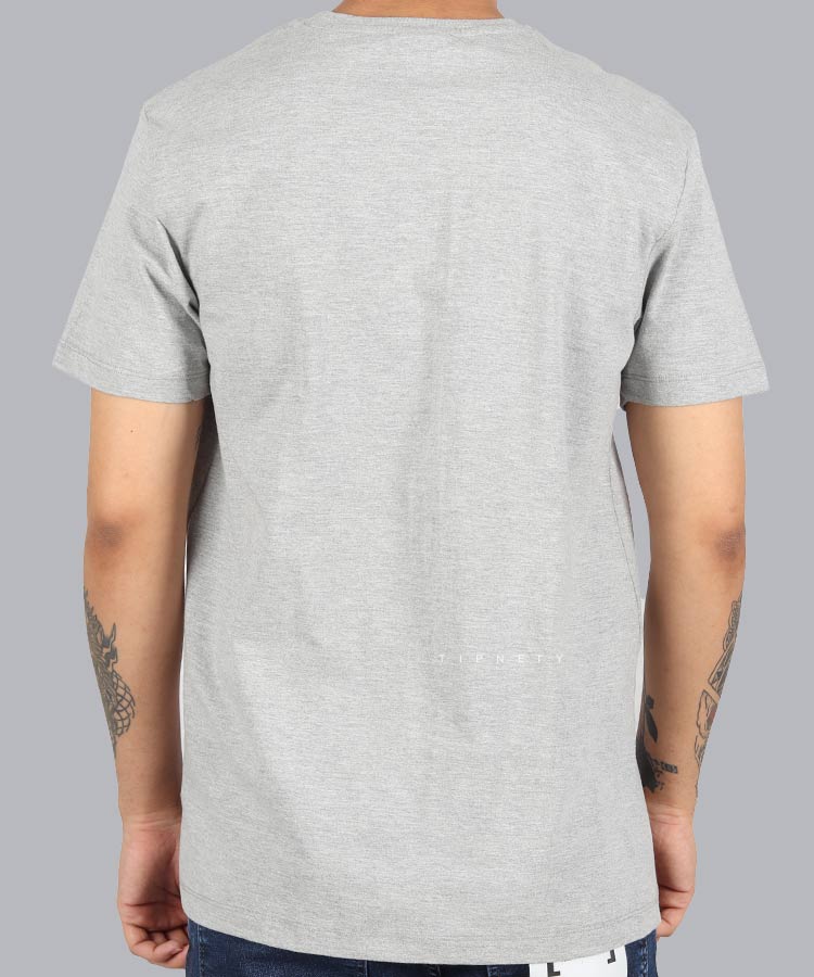                                                                                                     سورمه ای سفید سبز     ملانژ تیشرت چاپی 0438  - تصویر 6