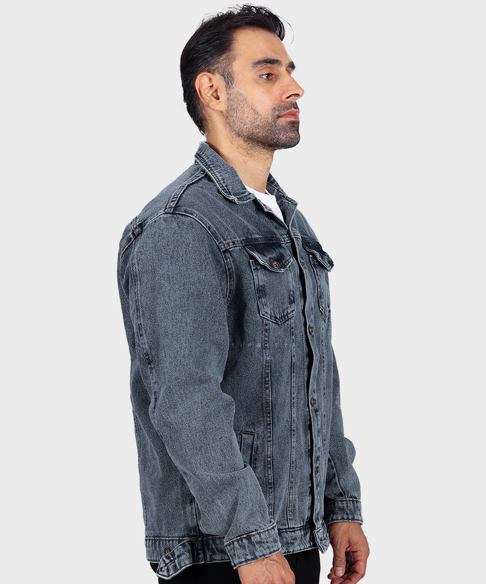         آبی زمستانه کت جین 0204  - تصویر 8