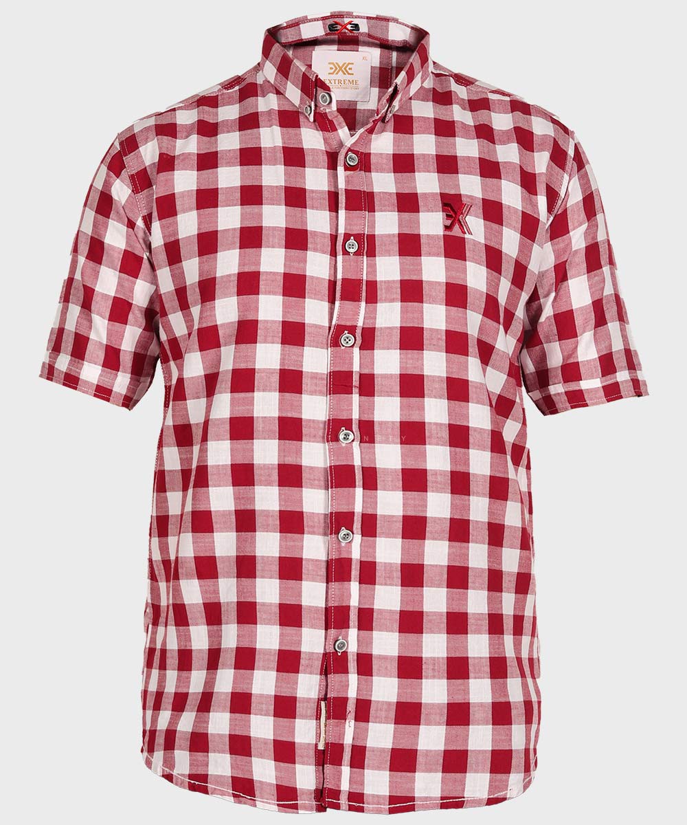         روشن     آبی کرم قرمز   روشن طوسی پیراهن آستین کوتاه فیت 4203  - تصویر 2
