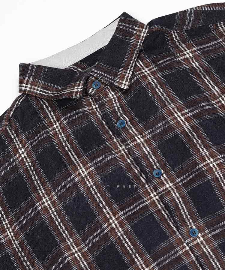 پیراهن مردانه پشمی و چهارخانه 0426