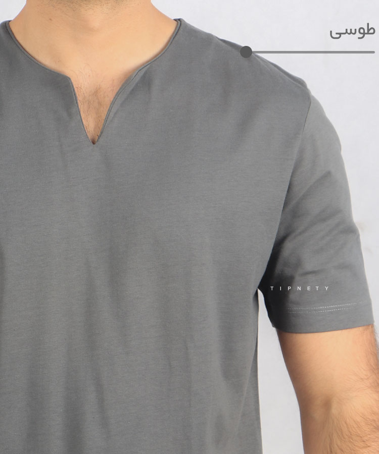                                                                                                                                                                                                                                                                                                                                                                                             مشکی کاربنی سبز پسته ای سفید سورمه ای طوسی صدری آبی چرک تیشرت کوبایی 1188  - تصویر 6