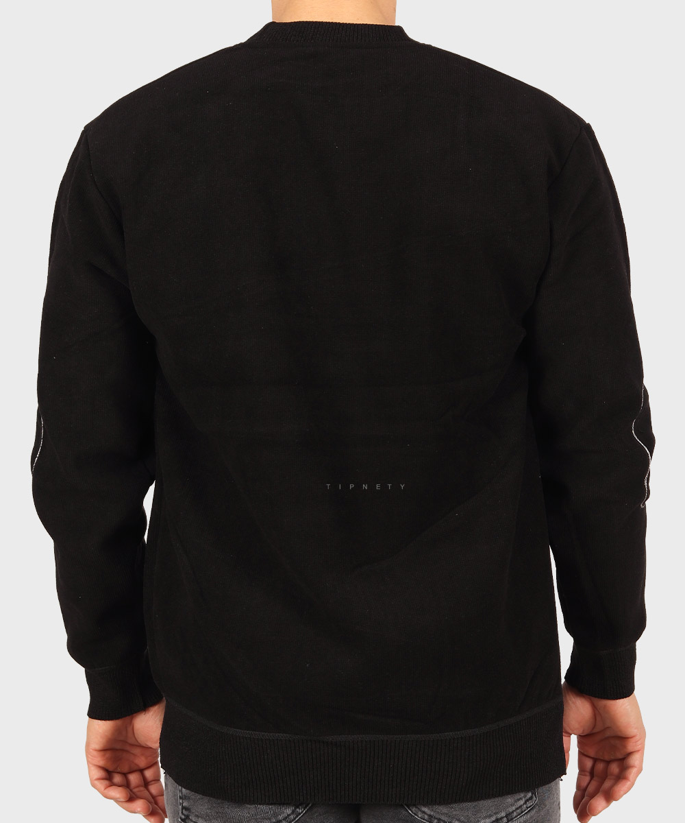                 شیری لجنی مشکی پاییزه پلیور 7137  - تصویر 18