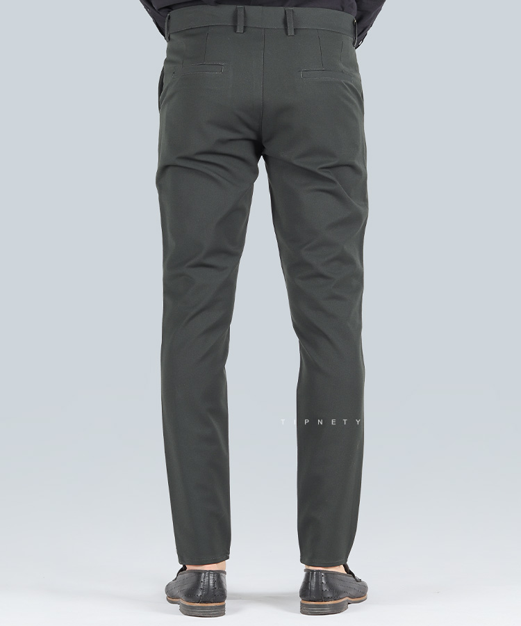                                     سبز شکلاتی طوسی سورمه ای مشکی شلوار پارچه ای فیت 5729  - تصویر 9