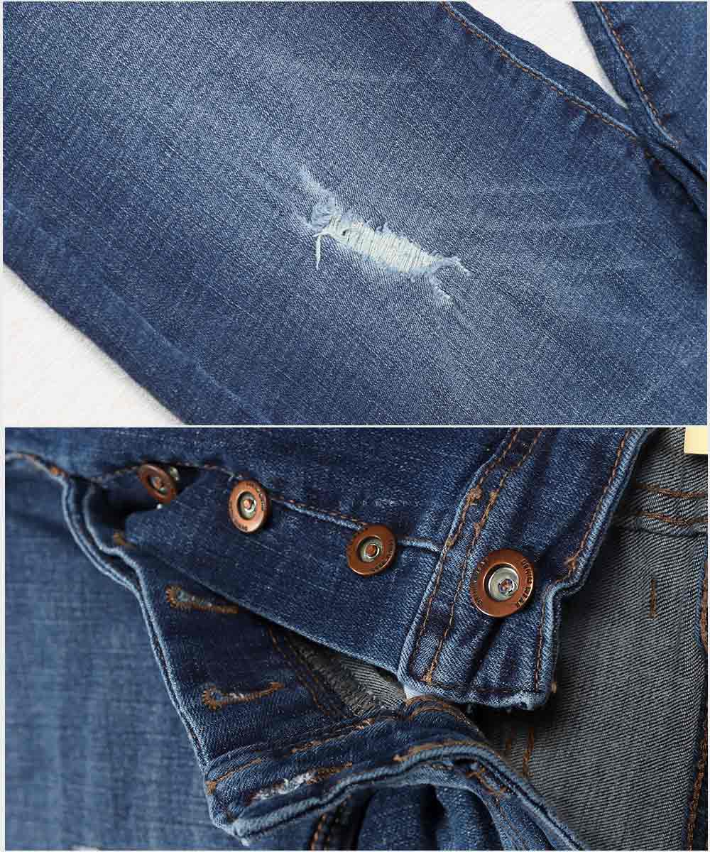             آبی شلوار جین اسکینی 0503  - تصویر 4