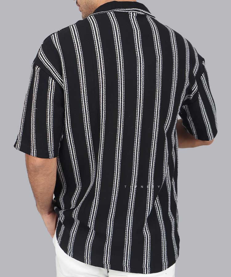                                                     مشکی پیراهن یقه انگلیسی 2113  - تصویر 4