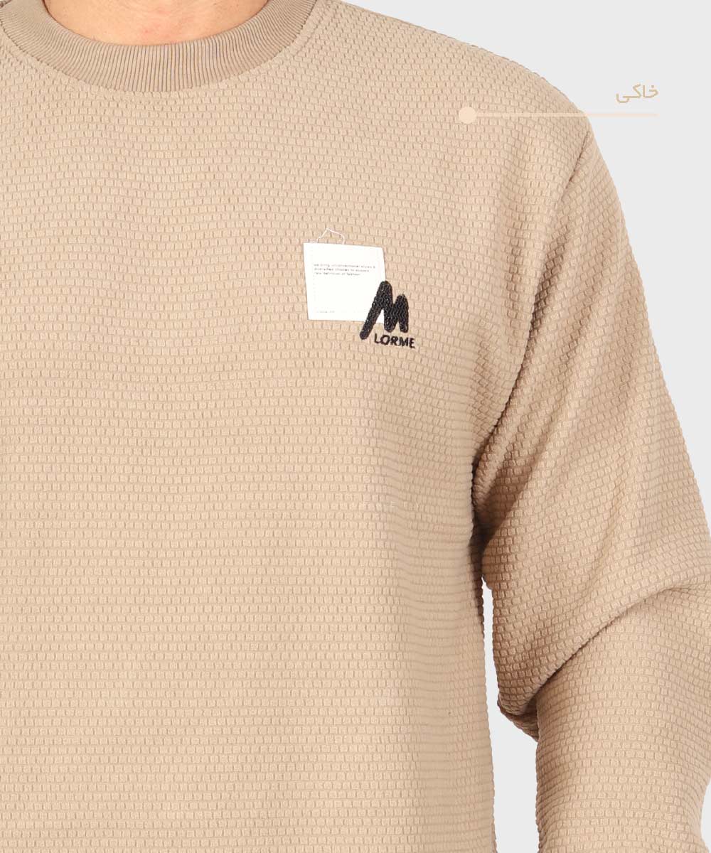                                         مشکی دودی خاکی شکلاتی پاییزه پلیور 7086  - تصویر 8