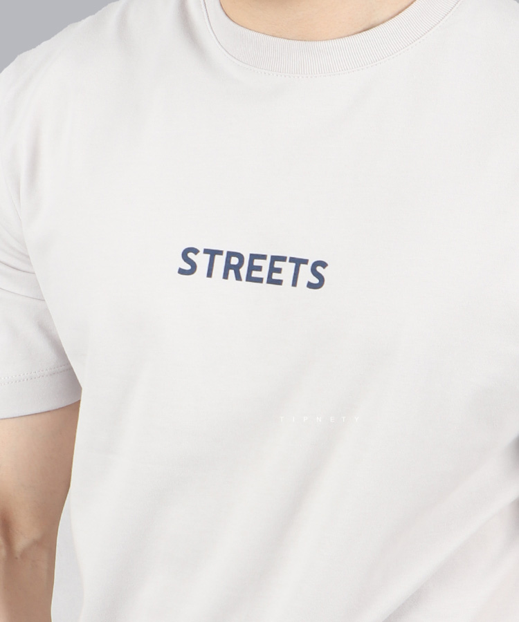                                                                         سورمه ای استخوانی سفید تیشرت چاپی 1420  - تصویر 8