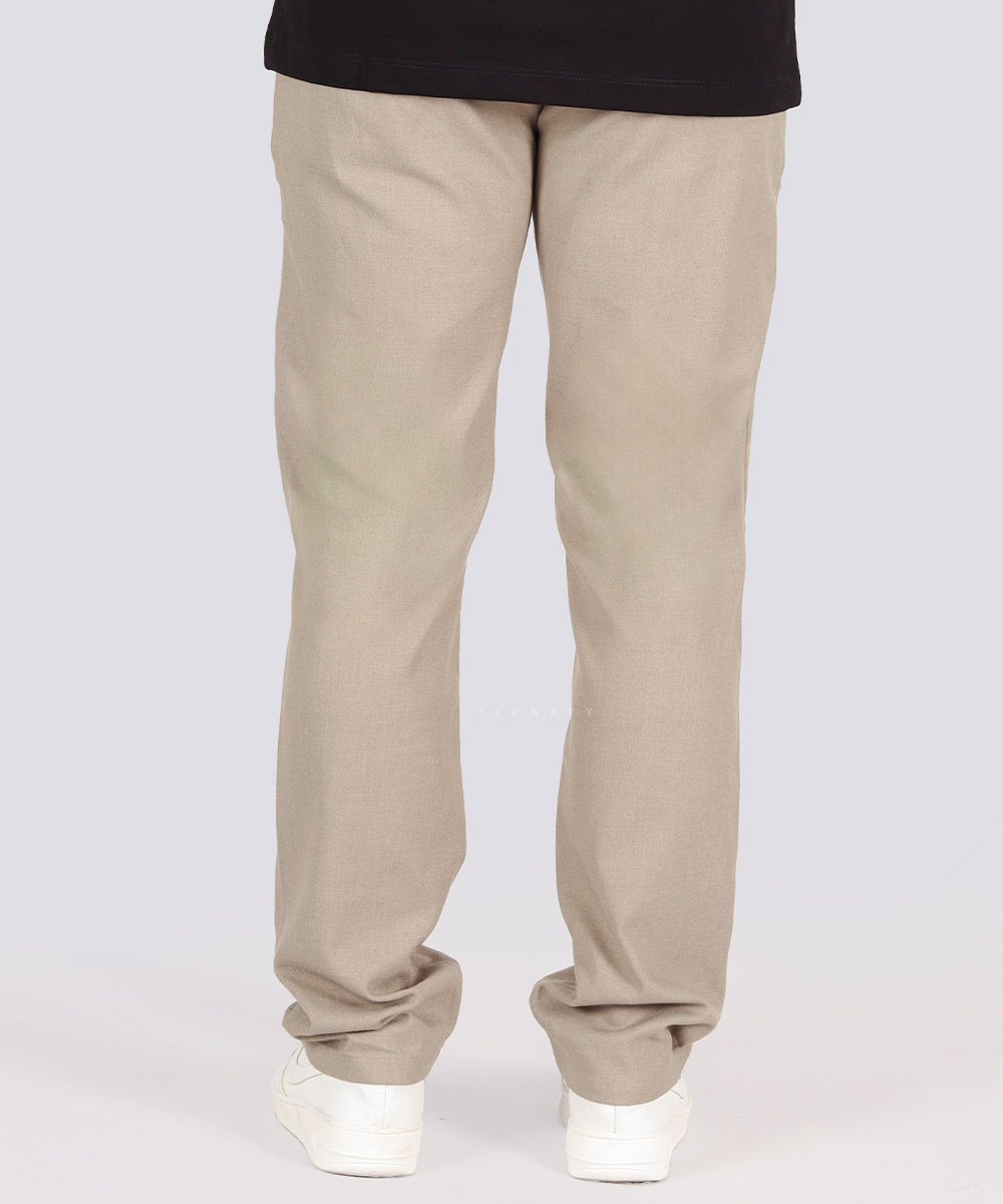                                     ذغالی کرم تیره صدری زیتونی طوسی تیره شلوار پارچه ای اسلش 0140  - تصویر 19