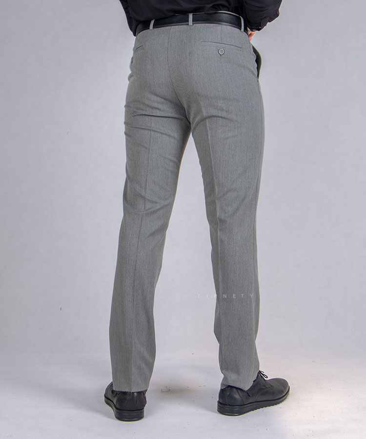                                                                                                                                     ذغالی سورمه ای طوسی روشن طوسی تیره مشکی شلوار پارچه ای راسته 0121  - تصویر 8