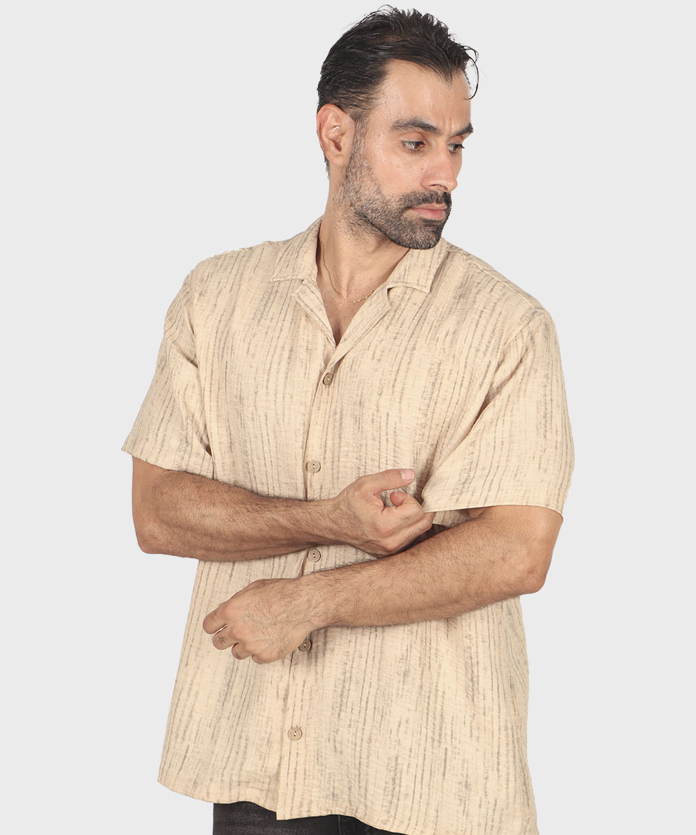                                               سفید نفتی نسکافه ای مشکی کرم پیراهن لش 2653  - تصویر 14