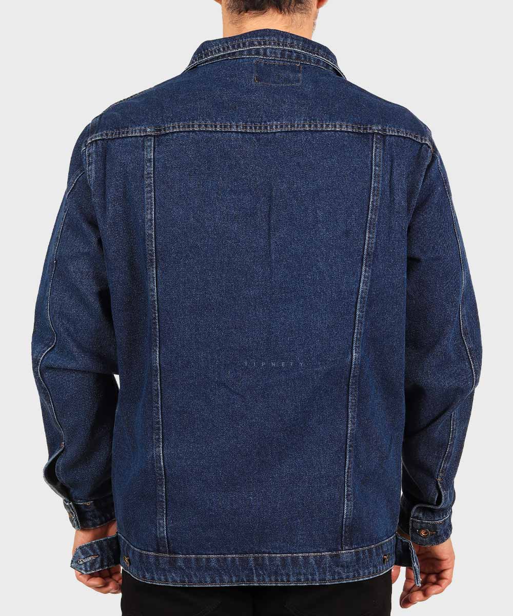         سورمه ای زمستانه کت جین 0215  - تصویر 5