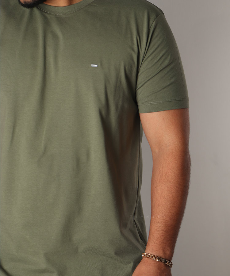 تیشرت ساده فرمی مردانه 9128