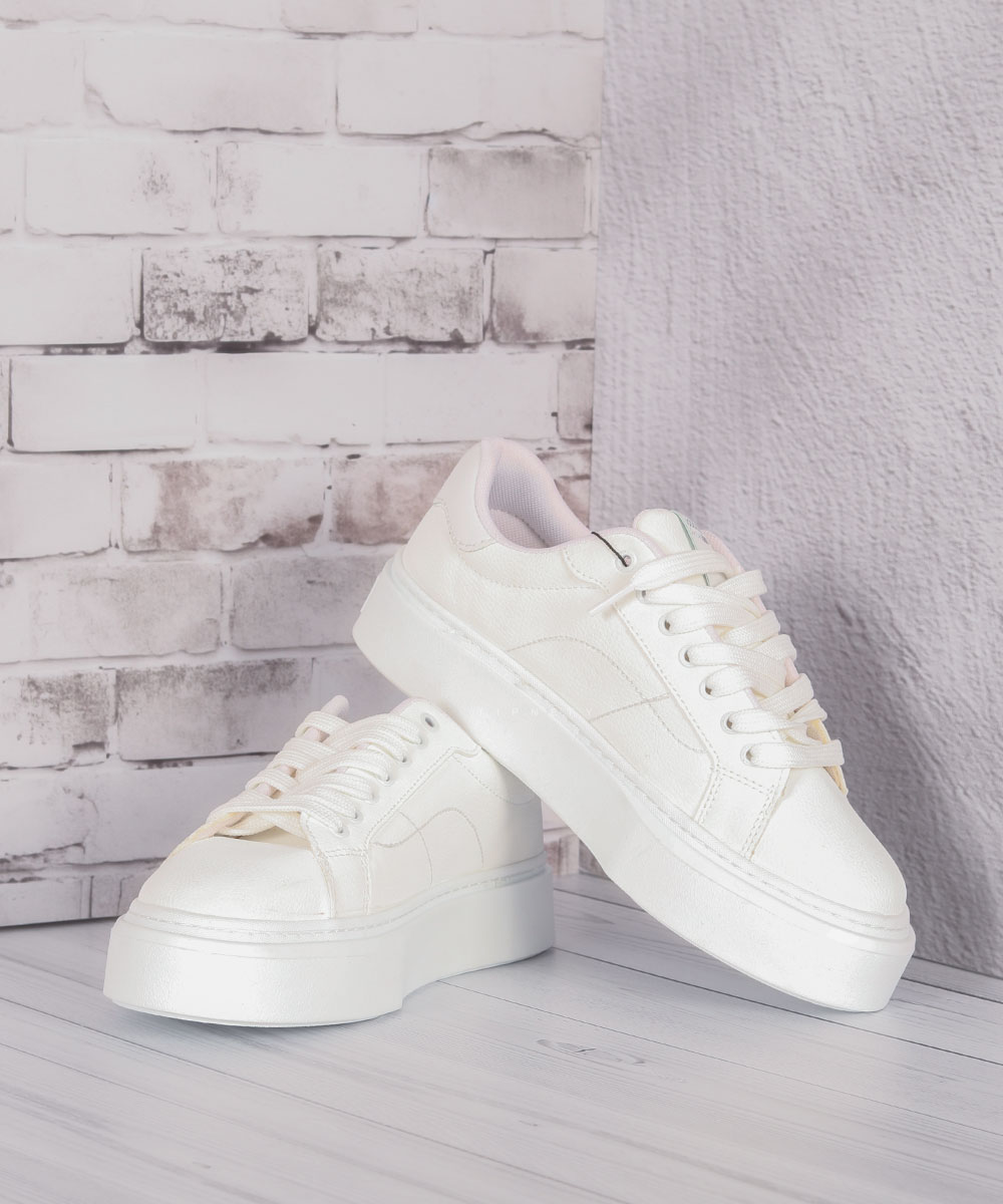 ونس سفید اسپرت لژ بلند 3522