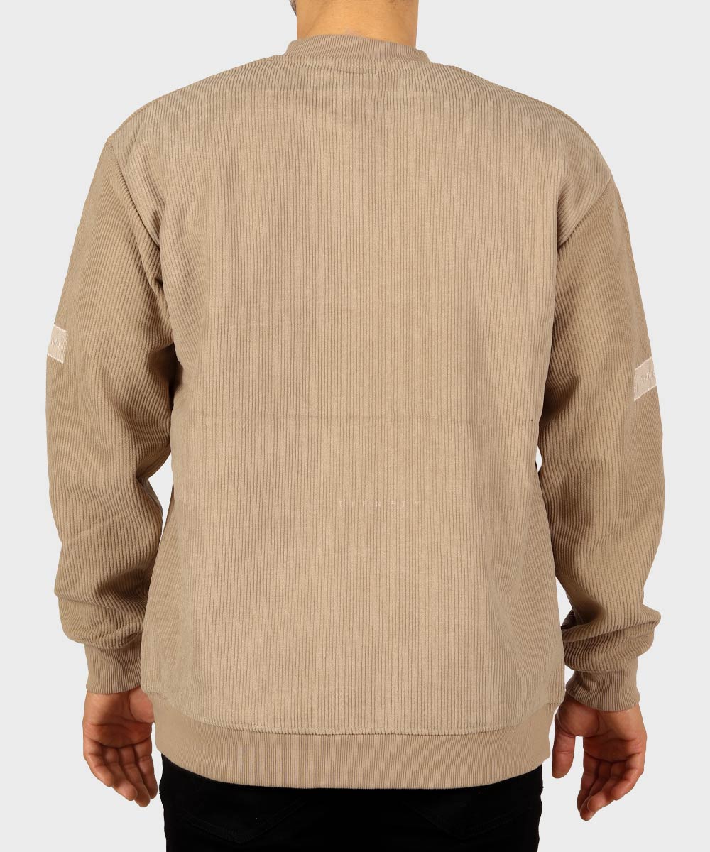                                         خاکی طوسی مشکی پاییزه پلیور 9803  - تصویر 8