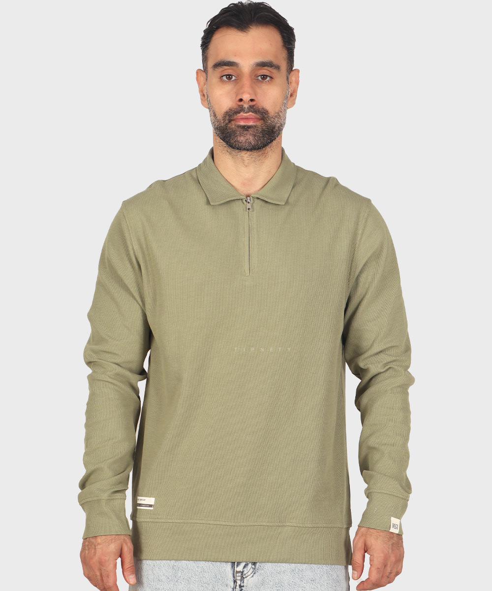                                           کرم نوک مدادی مشکی شیری خاکی صدری پاییزه تیشرت 4221  - تصویر 5