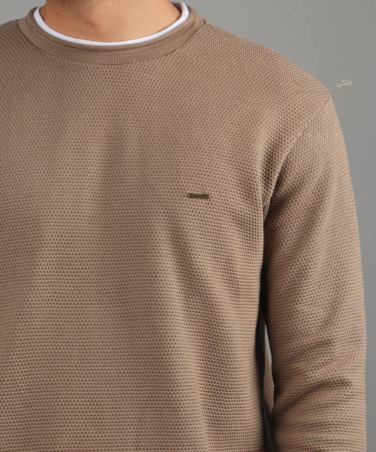                                                                                                                                                                                                                                       زرشکی صدری خاکی دودی سورمه ای مشکی لجنی طوسی کرم تیره پاییزه پلیور 0519  - تصویر 8