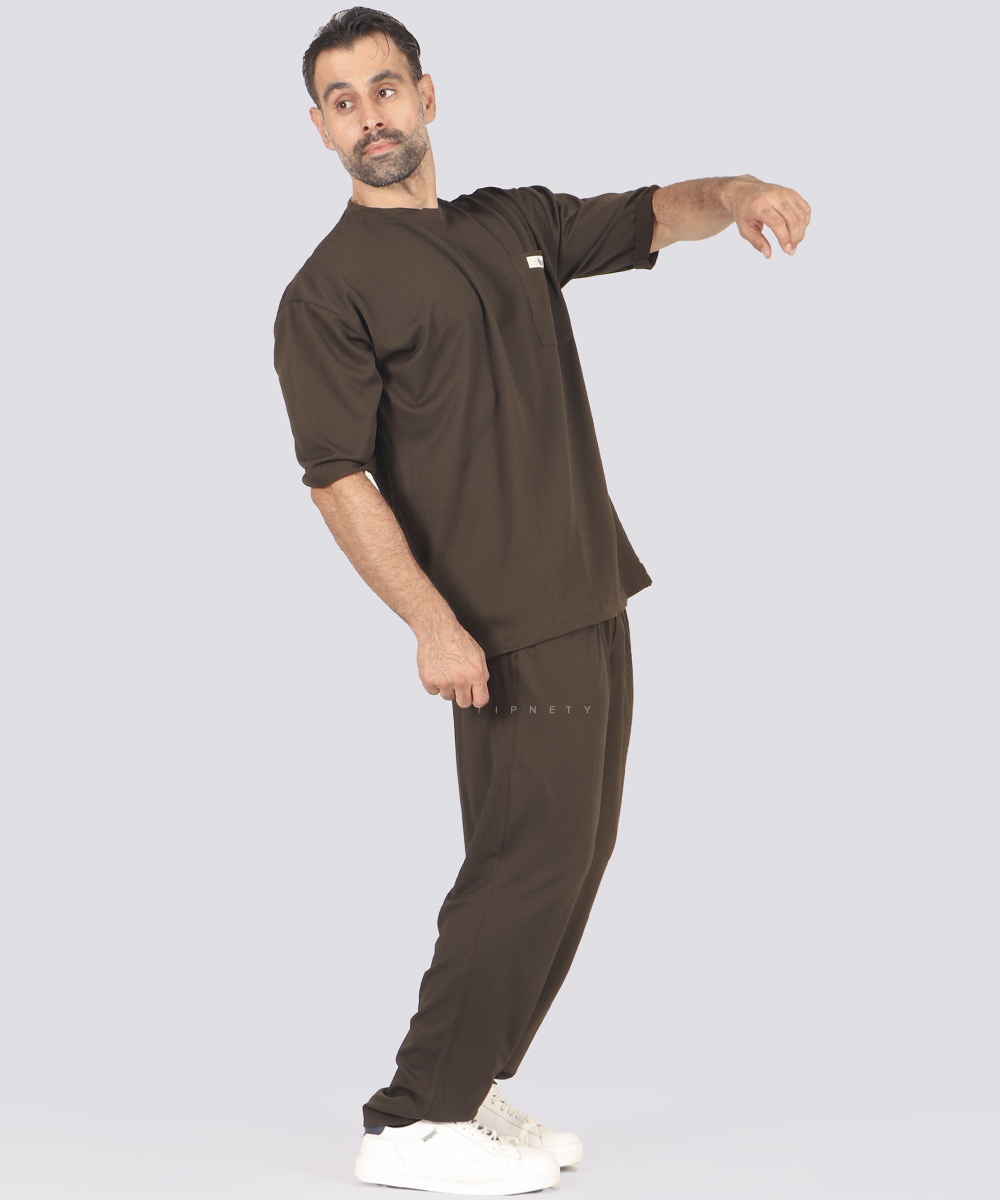     سورمه ای کرم لجنی یشمی راحتی ست 2045  - تصویر 12