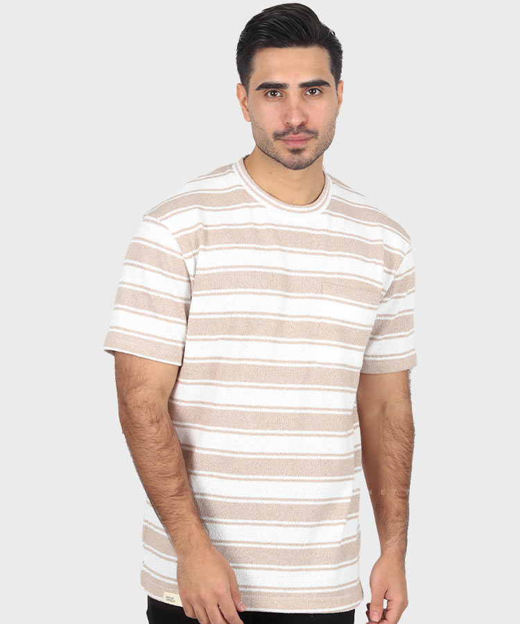                                                   لجنی مشکی سورمه ای نسکافه ای تیشرت لش 3540  - تصویر 12