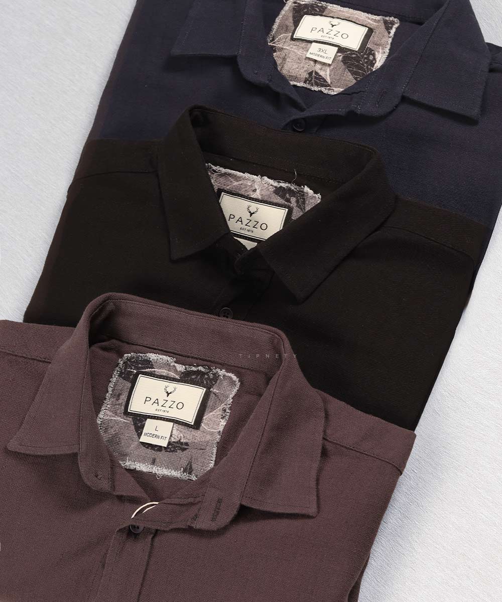 پیراهن لش مردانه تک جیب 0920