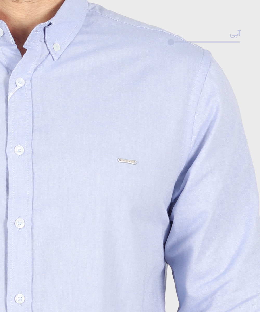           روشن   سورمه ای صدری طوسی آبی آبی روشن پیراهن آستین بلند فیت 3975  - تصویر 8