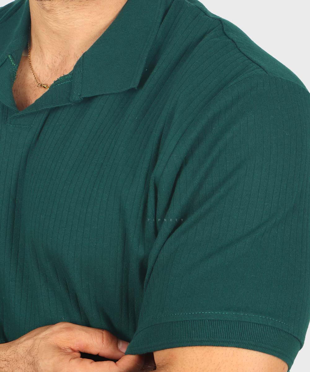                                     سورمه ای صدری آجری آبی روشن مشکی خاکی یشمی کرم تیشرت یقه دار 1756  - تصویر 18