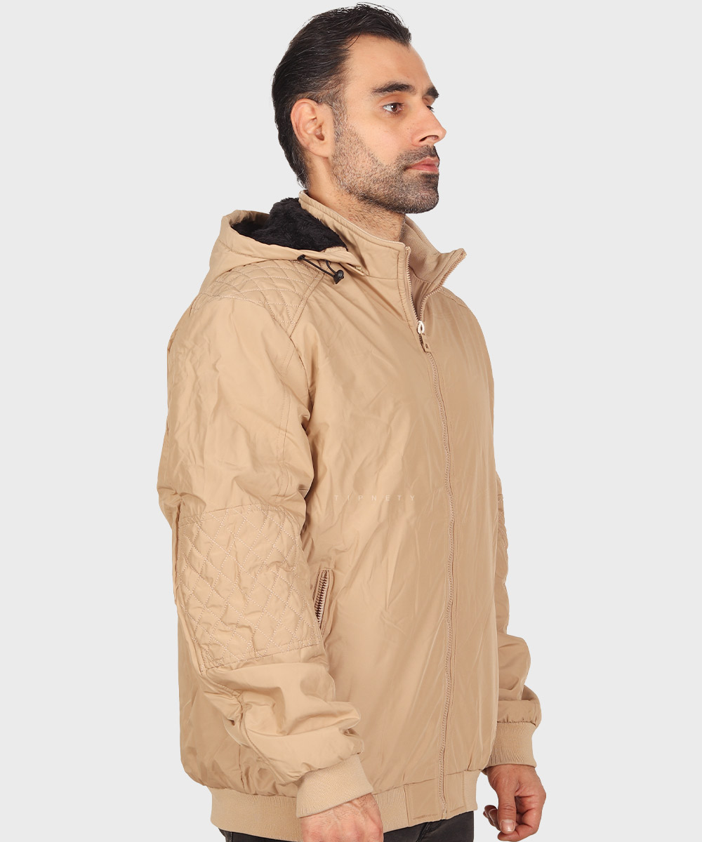         مشکی سورمه ای خاکی زمستانه کاپشن 9808  - تصویر 12