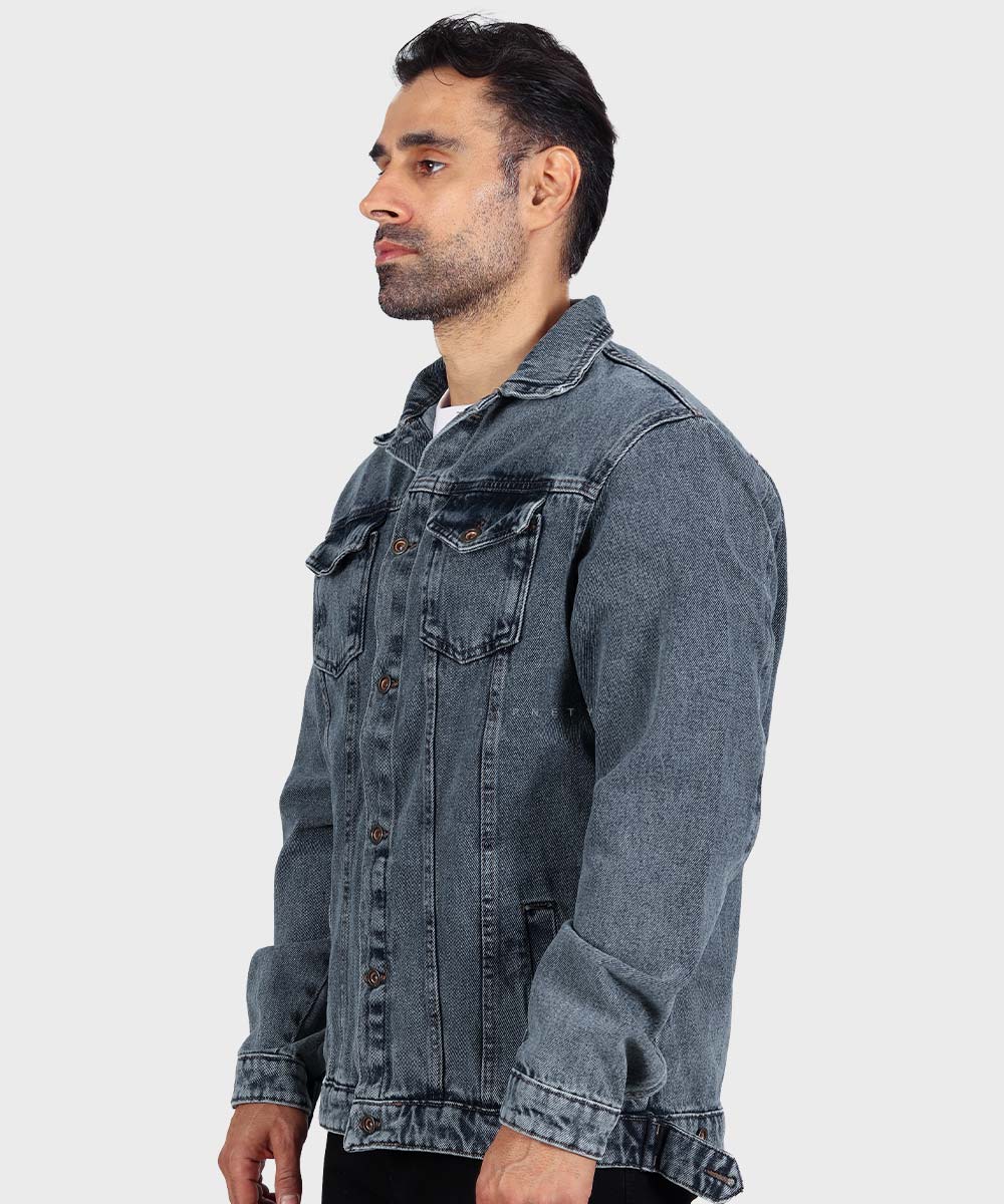         آبی زمستانه کت جین 0204  - تصویر 5