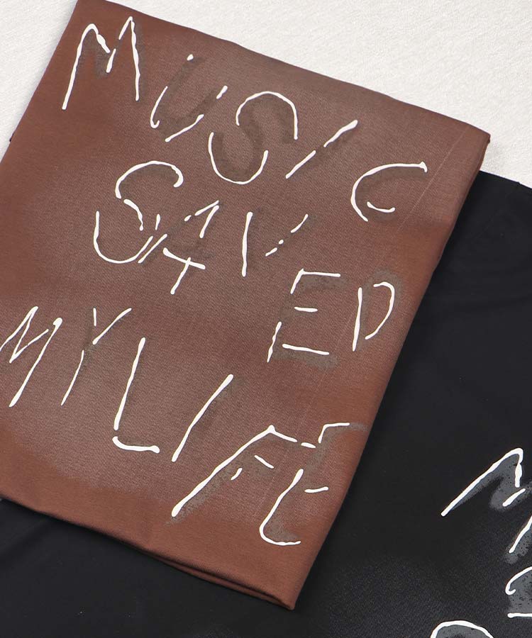 تیشرت لش music saved my life کد 1610