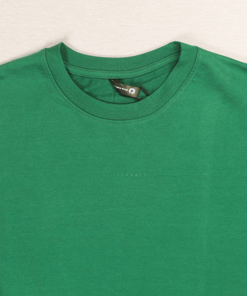 تیشرت لش سبز و ساده 8146