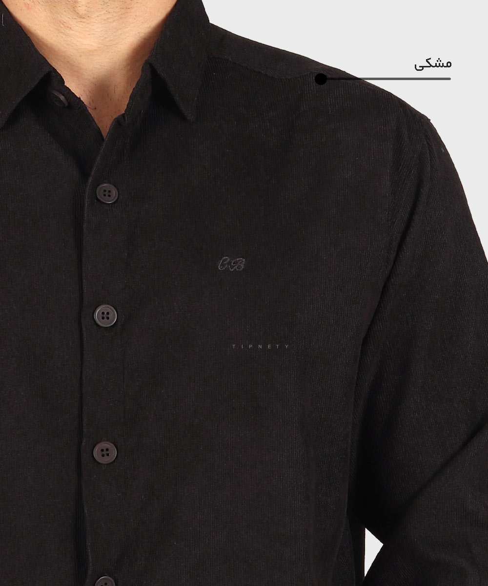                             نفتی سورمه ای کرم یشمی مشکی قهوه ای پاییزه پیراهن 0374  - تصویر 13