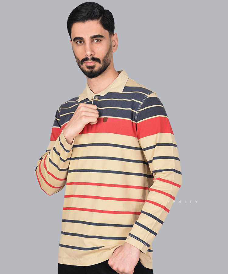                                                                                                     قرمز طوسی سبز نارنجی پاییزه تیشرت 1316  - تصویر 5