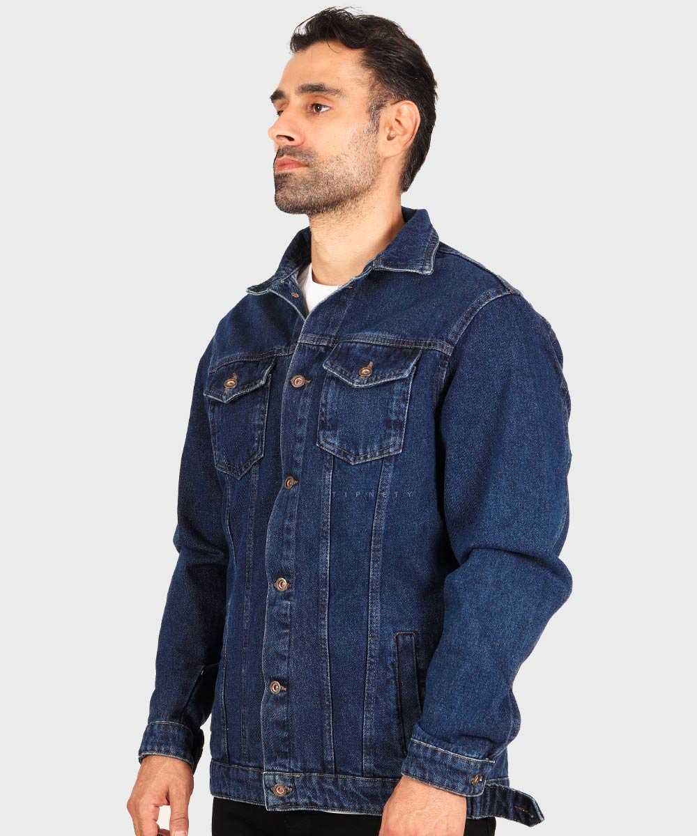         سورمه ای زمستانه کت جین 0215  - تصویر 6