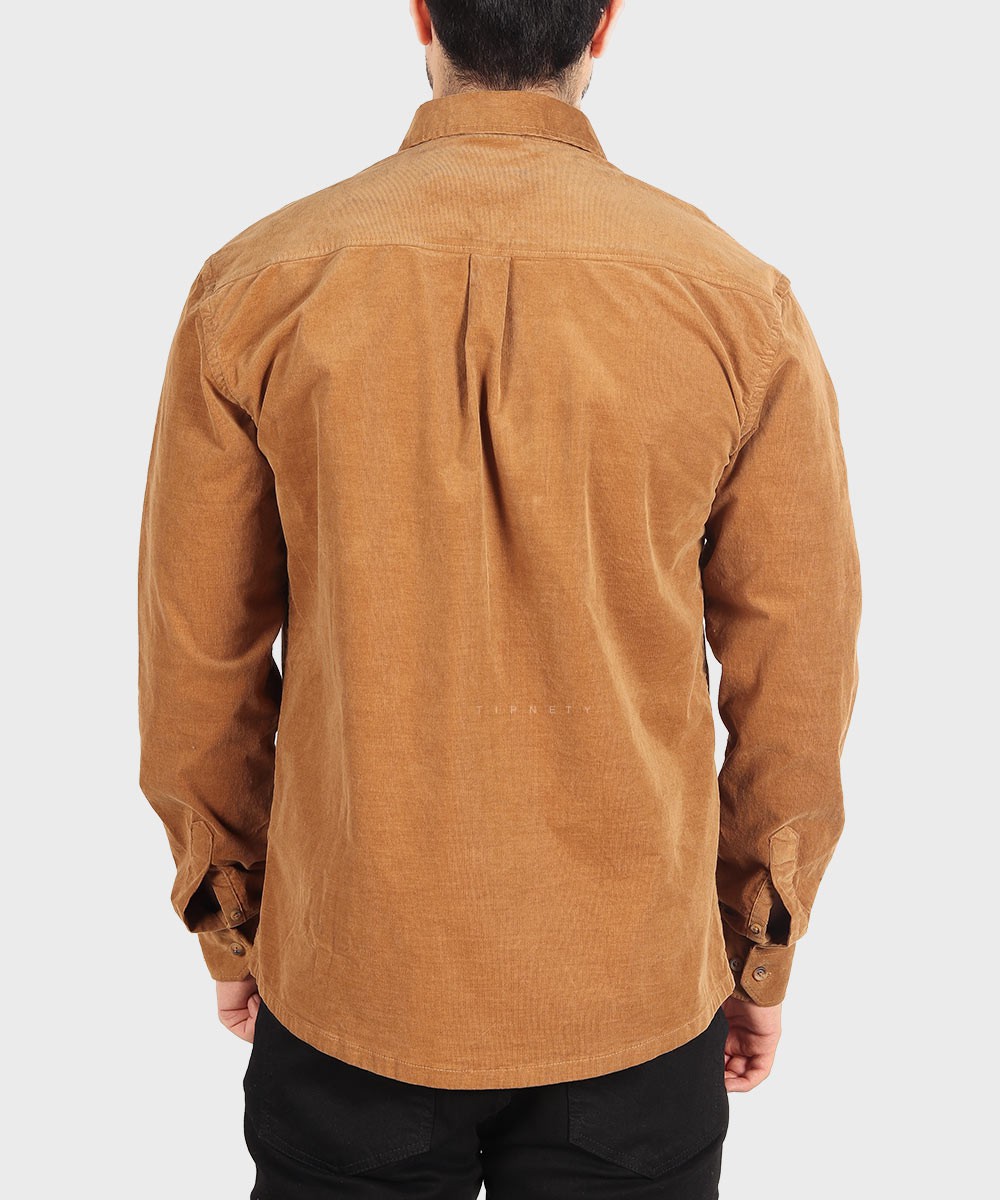                 شتری زرشکی قهوه ای پاییزه پیراهن 2623  - تصویر 10