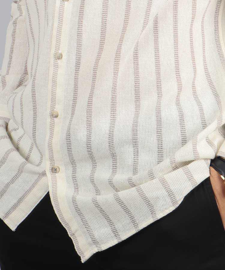                     طوسی پیراهن آستین بلند فیت 1213  - تصویر 4