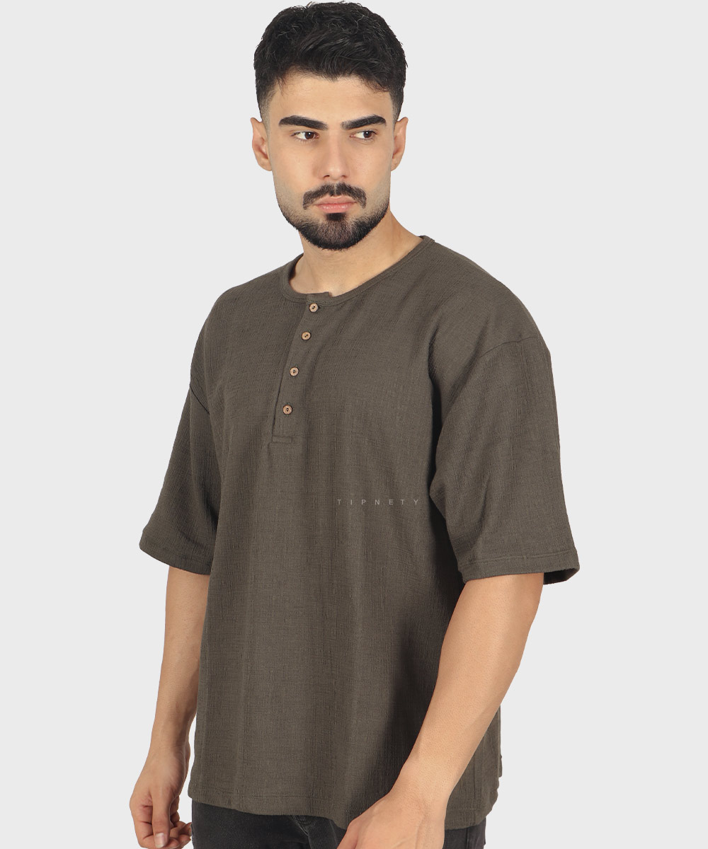                         کرم روشن لجنی مشکی سورمه ای خاکی تیشرت لش 1769  - تصویر 18