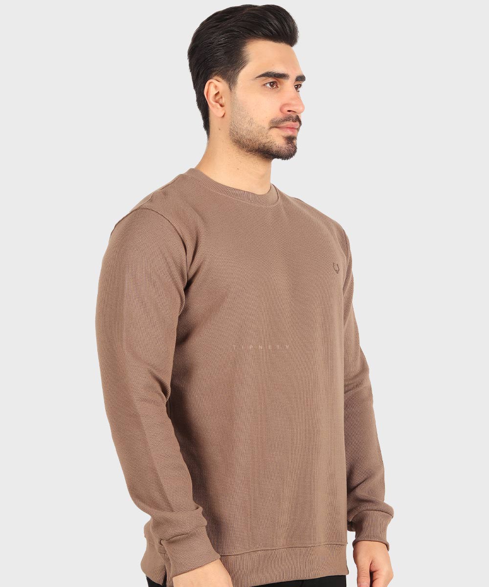           سورمه ای خاکی سبز شکلاتی پاییزه تیشرت 4416  - تصویر 12