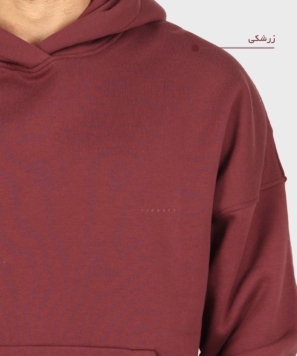                                 شیری کاربنی طوسی تیره آبی روشن مشکی زرشکی صدری سبز سورمه ای پسته ای پاییزه هودی 1784  - تصویر 15