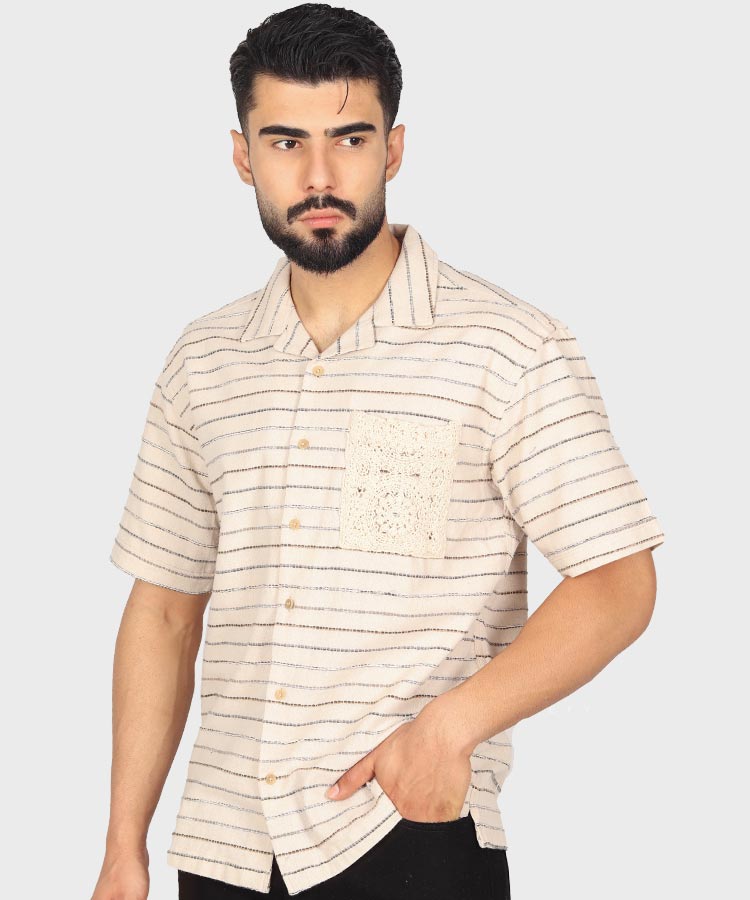 پیراهن لش کنفی و جیب دار 0917