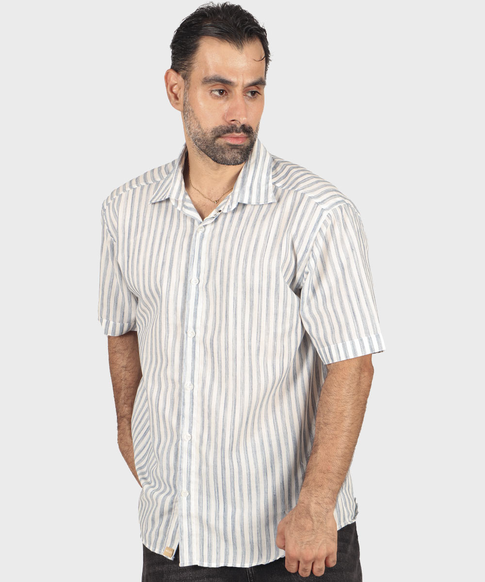         زیتونی پیراهن آستین کوتاه فیت 4040  - تصویر 4