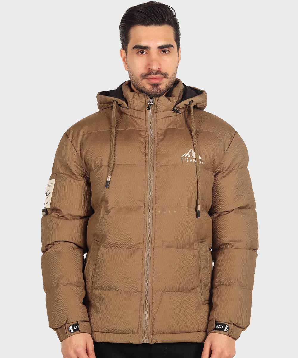                               مشکی خاکی سبز شیری زمستانه کاپشن 0292  - تصویر 3