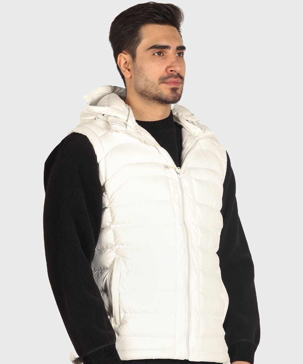         سفید یشمی کرم مشکی دودی زمستانه پافر 2771  - تصویر 11