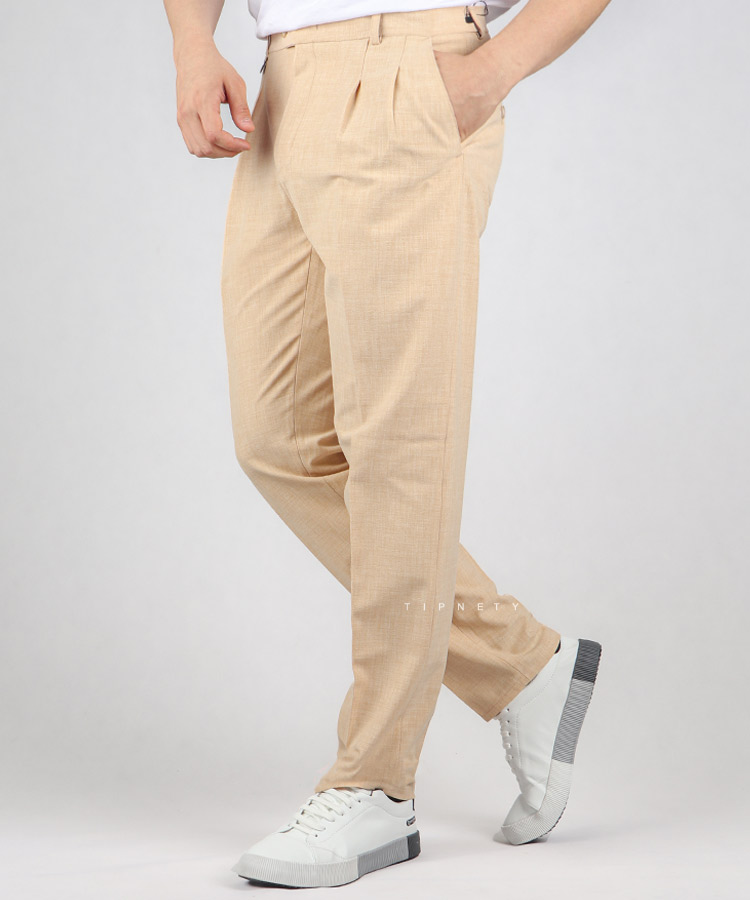 شلوار پارچه ای مام استایل پیله دار 0793