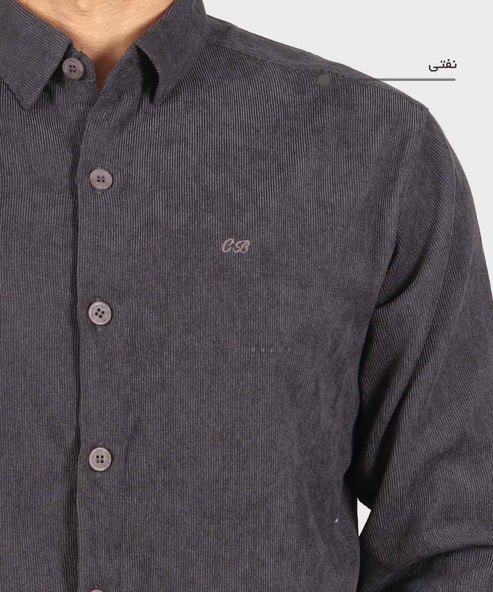                             نفتی سورمه ای کرم یشمی مشکی قهوه ای پاییزه پیراهن 0374  - تصویر 11