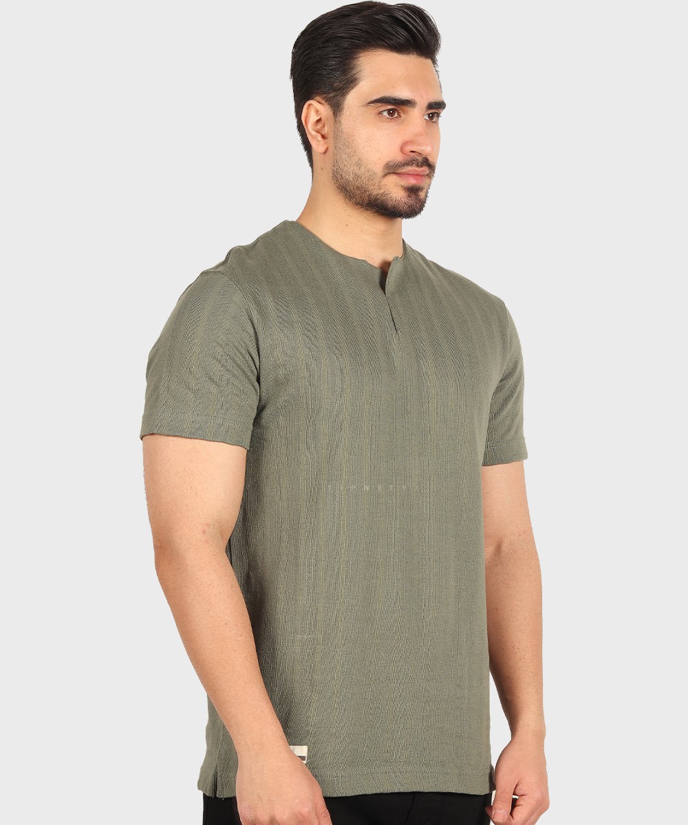             شیری مشکی خاکی سبز دودی تیشرت لش 4207  - تصویر 12