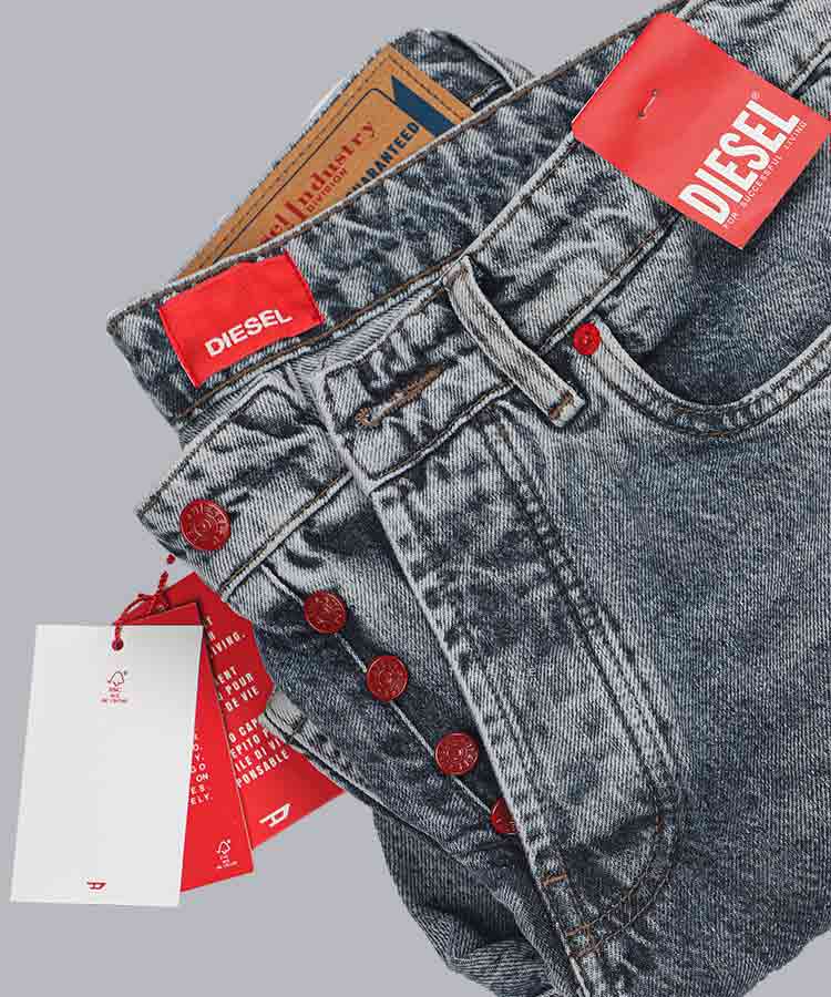 شلوار مام فیت مردانه ساده 3803