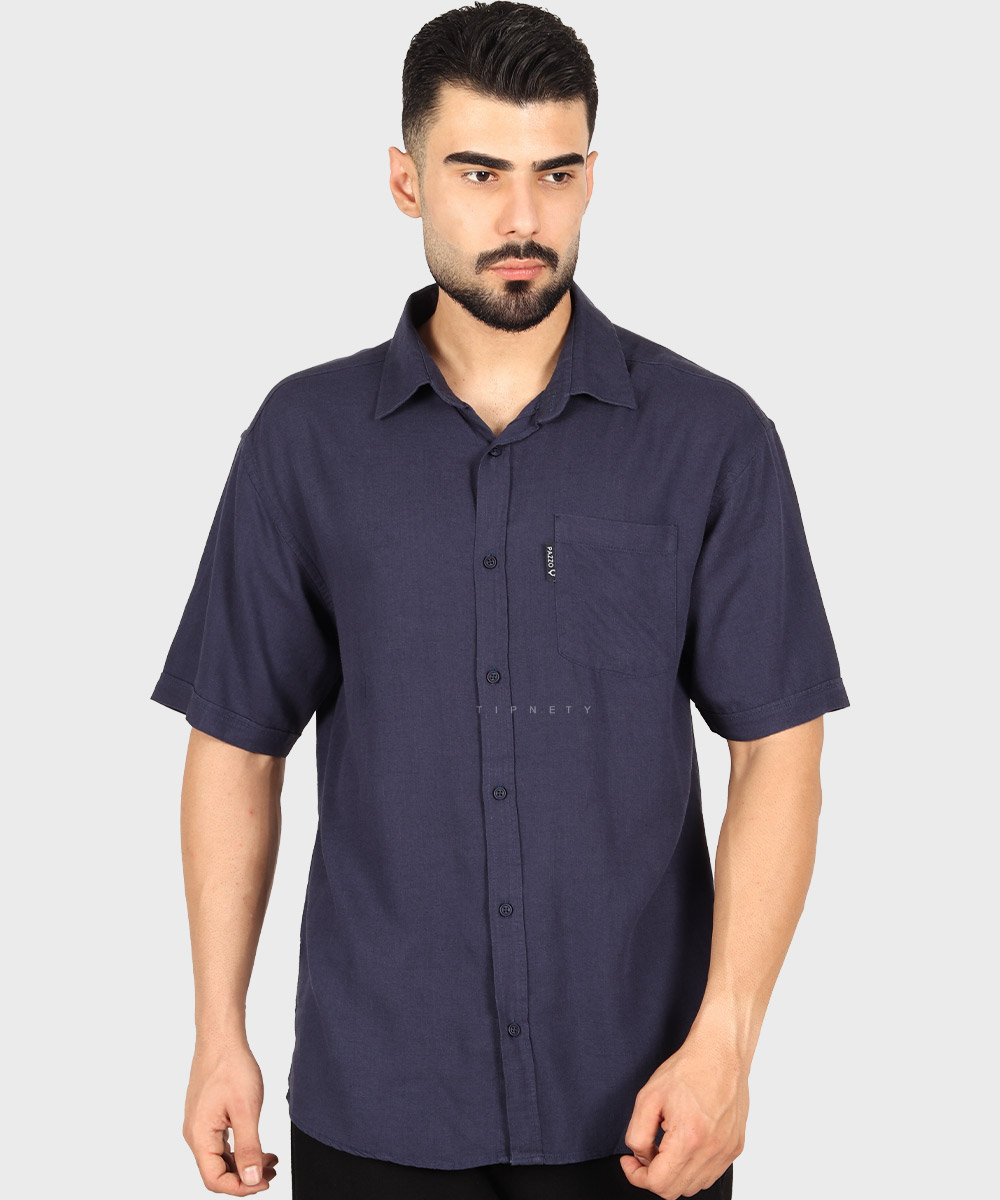 پیراهن مردانه لش تک جیب 0925